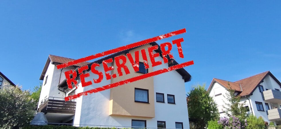Reserviert!