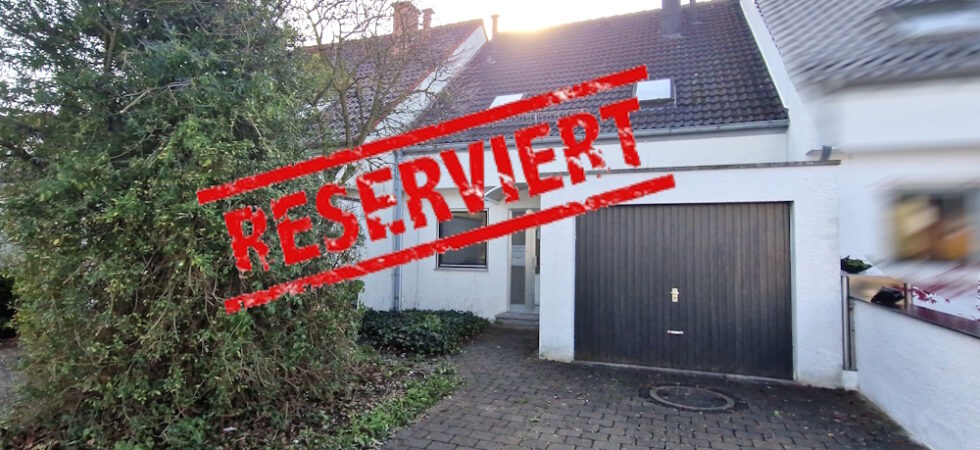 Reserviert!