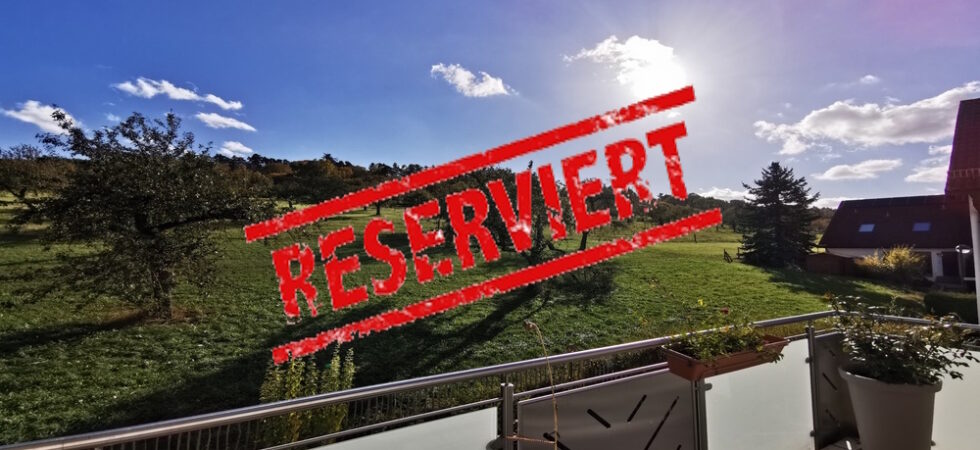 Reserviert!